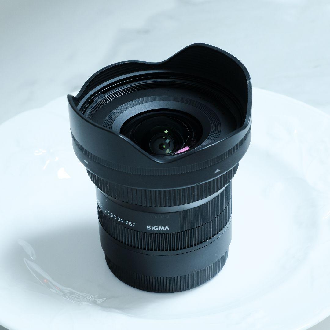 SIGMA 10-18mm F2.8 DC DN ソニーEマウントレンズ