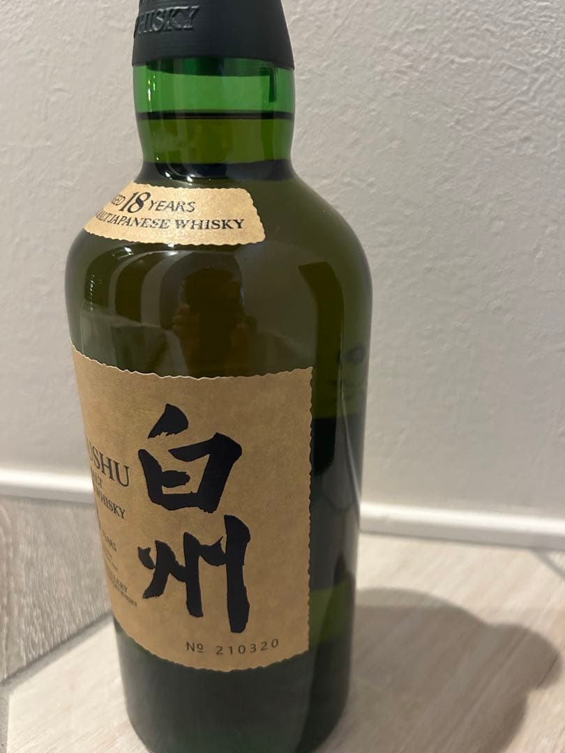 白州 18年 シングルモルトウイスキー 700ml未開封