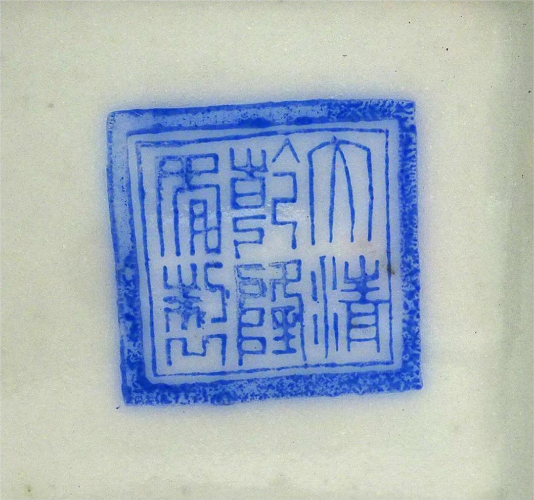 中国古玩 粉彩 花鳥図 花瓶 徳貴作 高約23cm 唐物 時代物 t71088