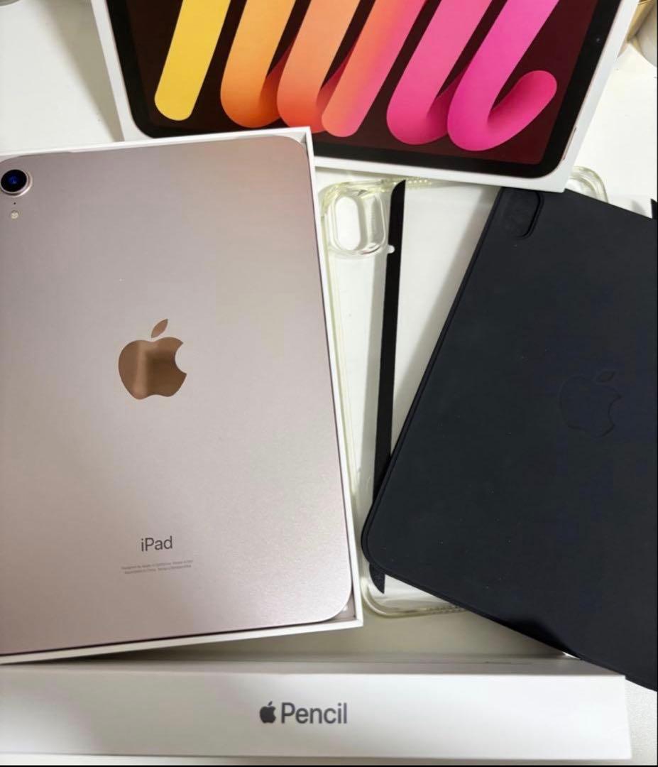 a*i様 iPad mini 6 256GB ピンク +Apple Pencil