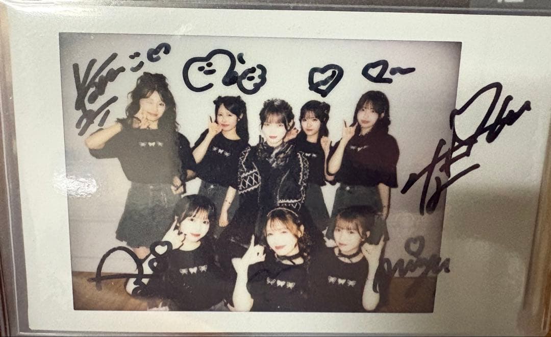 CUTIE STREET 直筆サイン入り集合チェキ　真鍋凪咲、生誕祭A賞