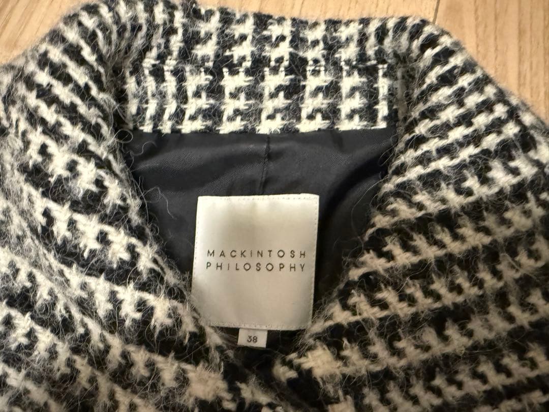 【美品】MACKINTOSH PHILOSOPHY チェスターコート 38