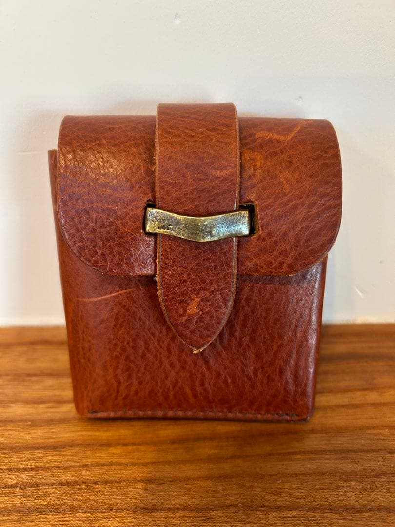 池之端銀革店　Haru Garson Compact Wallet