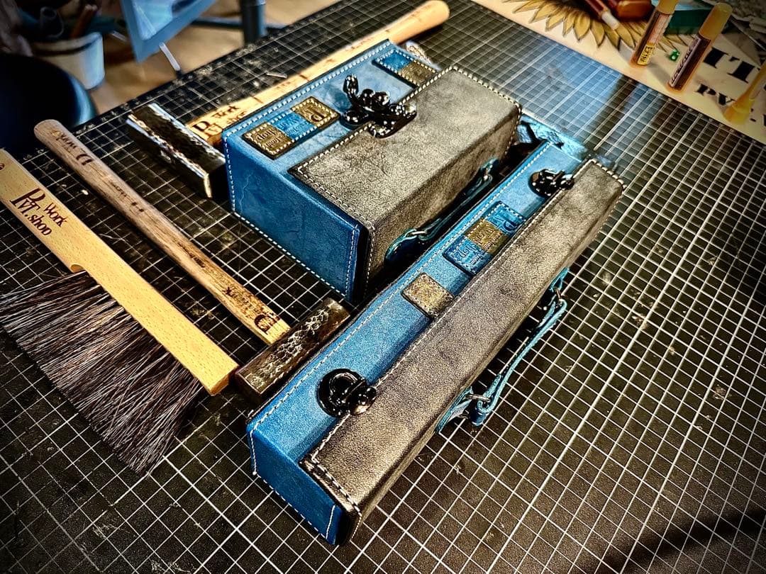 特価品！Pvt.Workshop 極CL 本革　デッキケース　ハーフ