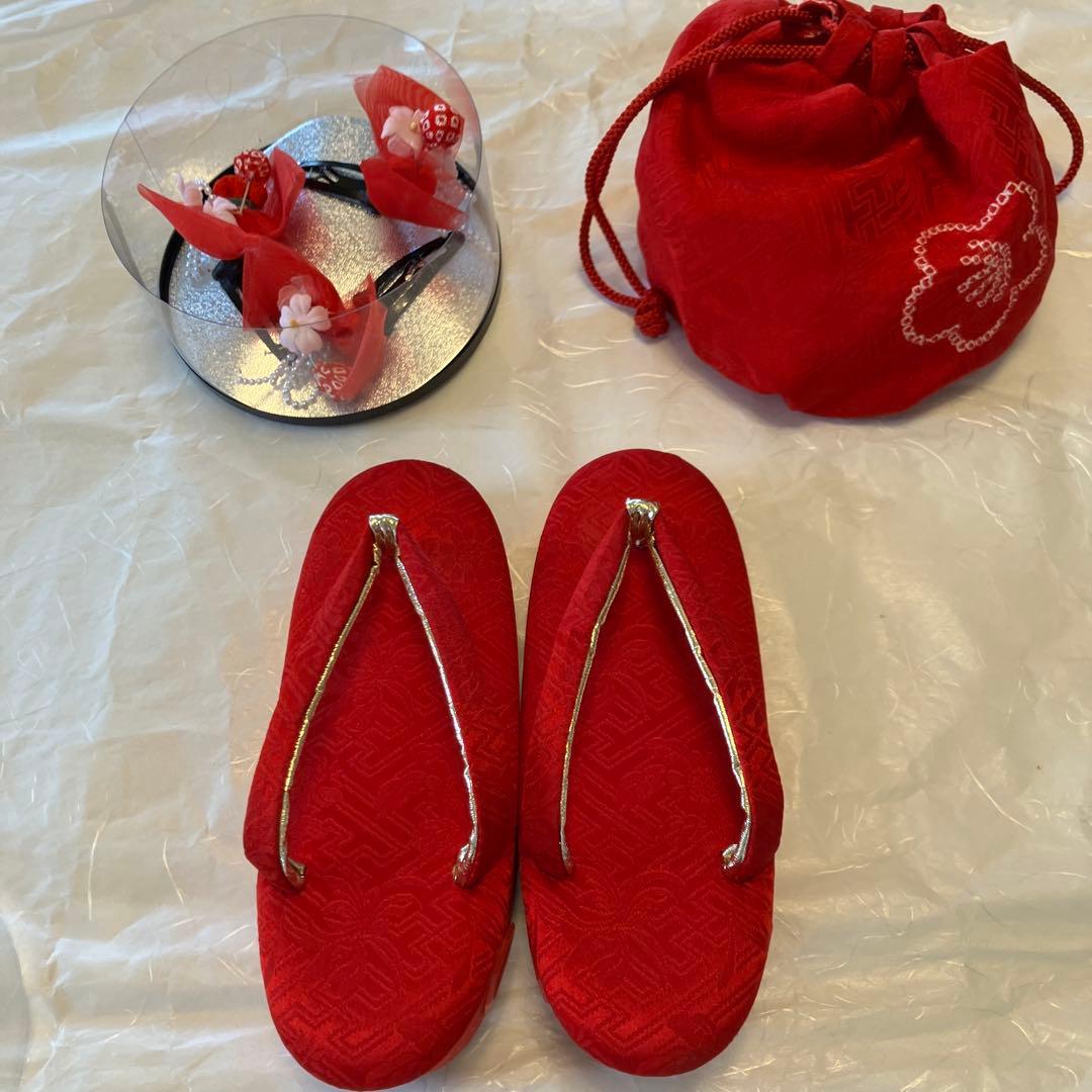 七五三用着物　　絹