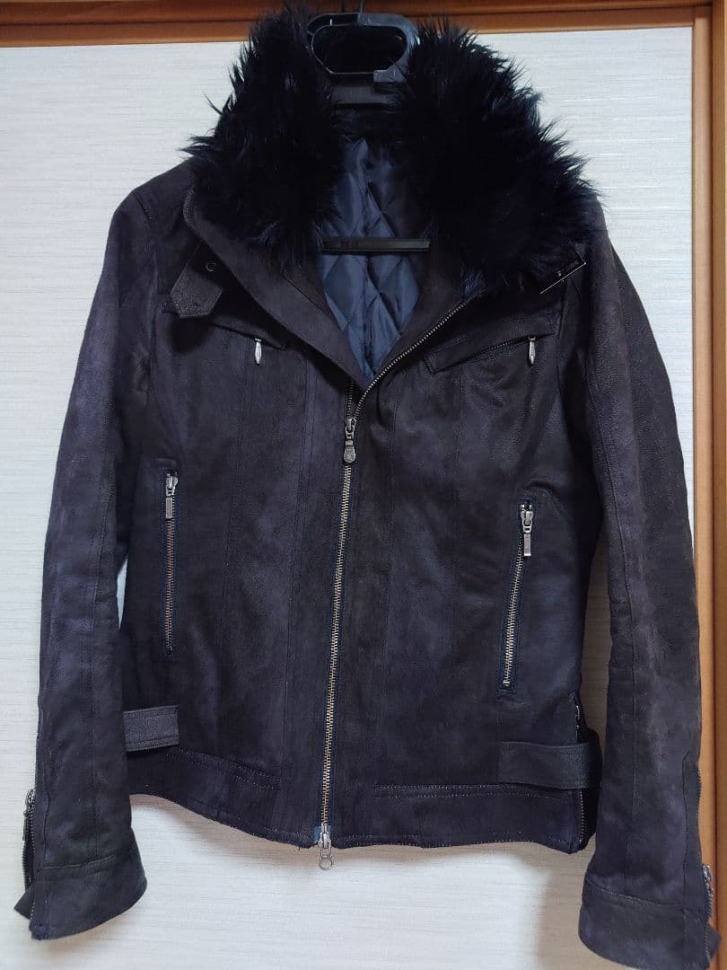 トルネードマート ライダース　ジャケット　スエード　キルティング