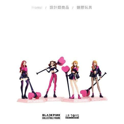 ジェニちゃんのみ　BLACKPINK コレクタブル　フィギュアセット　4体