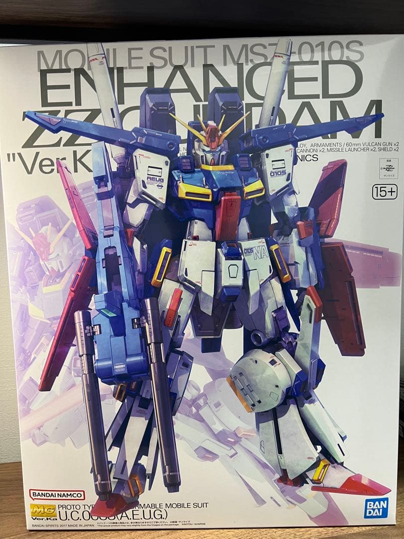MG 1/100 強化型ダブルゼータ ZZガンダム Ver.Ka
