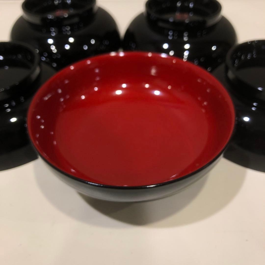 琉球角萬　漆器5点セット