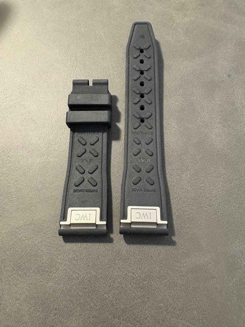 IWC ラバーバンド ブラック