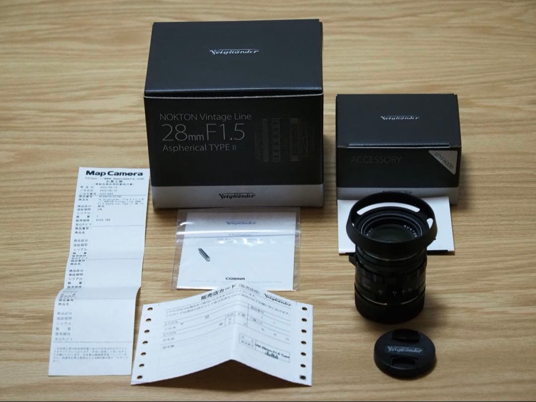 レンズ(単焦点) Voigtlander NOKTON 28mm F1.5 TYPE II