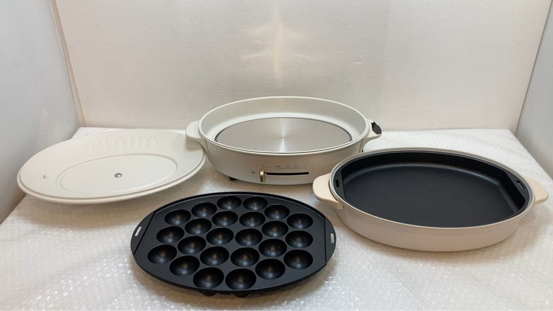 ☆未使用☆ BRUNO オーバルホットプレート　クラッシー