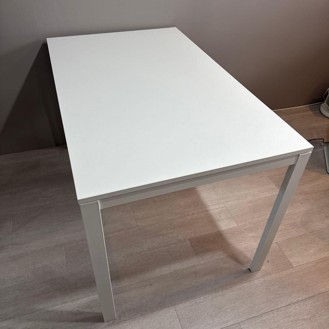 ホワイト 長方形 ダイニングテーブル
