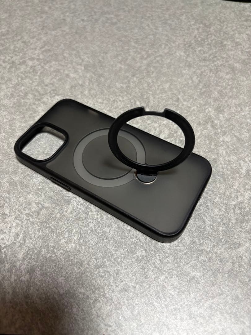 【傷・訳あり】iPhone 15 128gb 本体　黒　箱付き　ケース付き