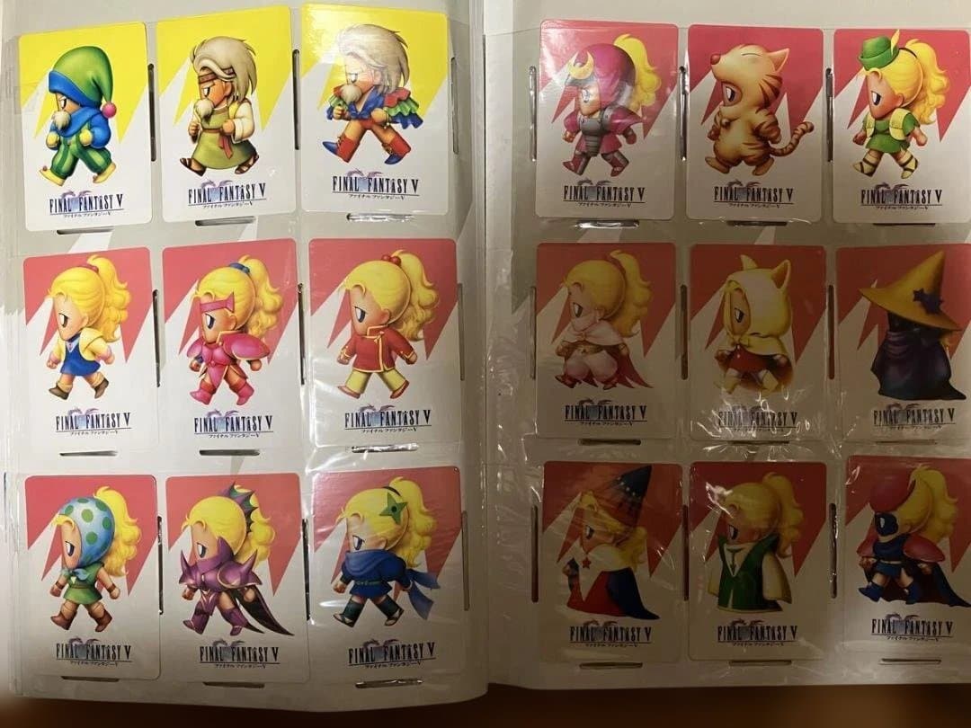 ファイナルファンタジーⅤカードコレクションズ コンプリート+バインダーファイル