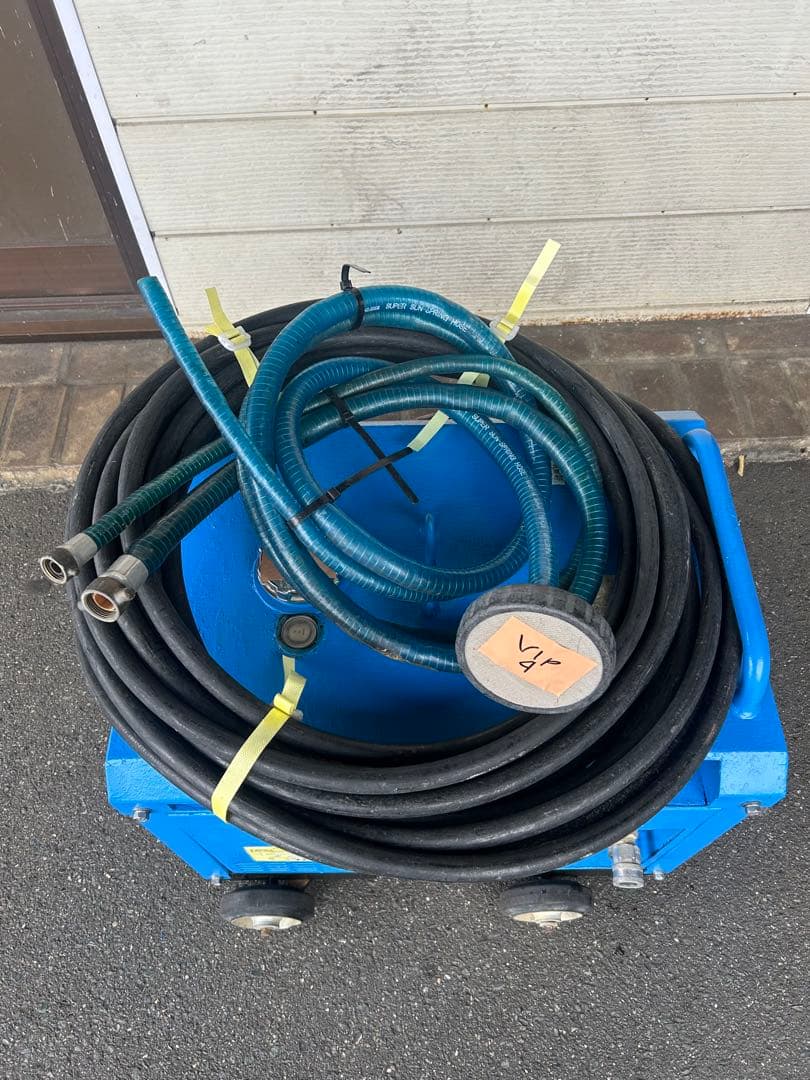 VIP4綺麗HPJ-5ESM高圧洗浄機防音ガン・高圧ホース・給排水ホースセット