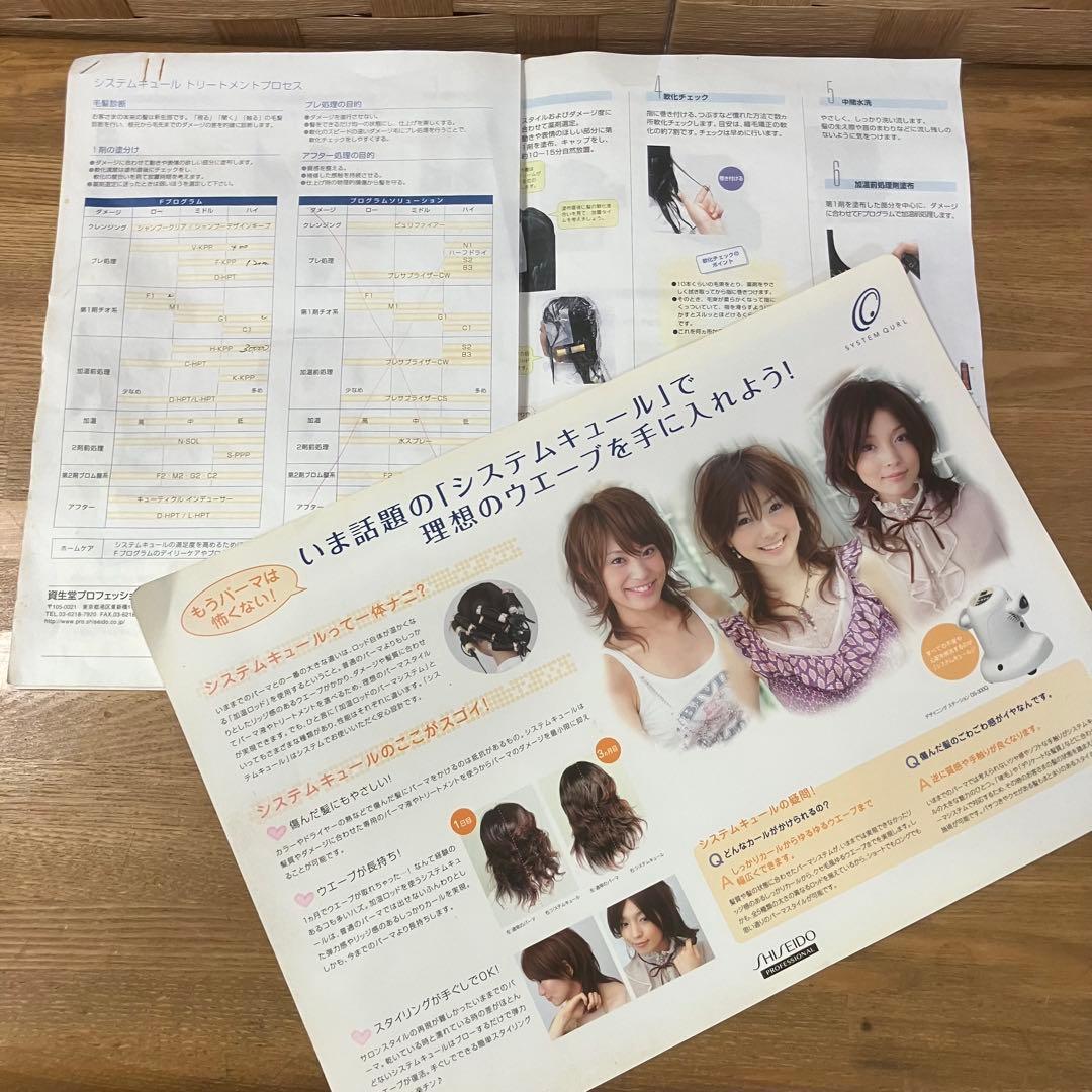 資生堂 システムキュール　DS-300Q 美容室 デジタルパーマ機