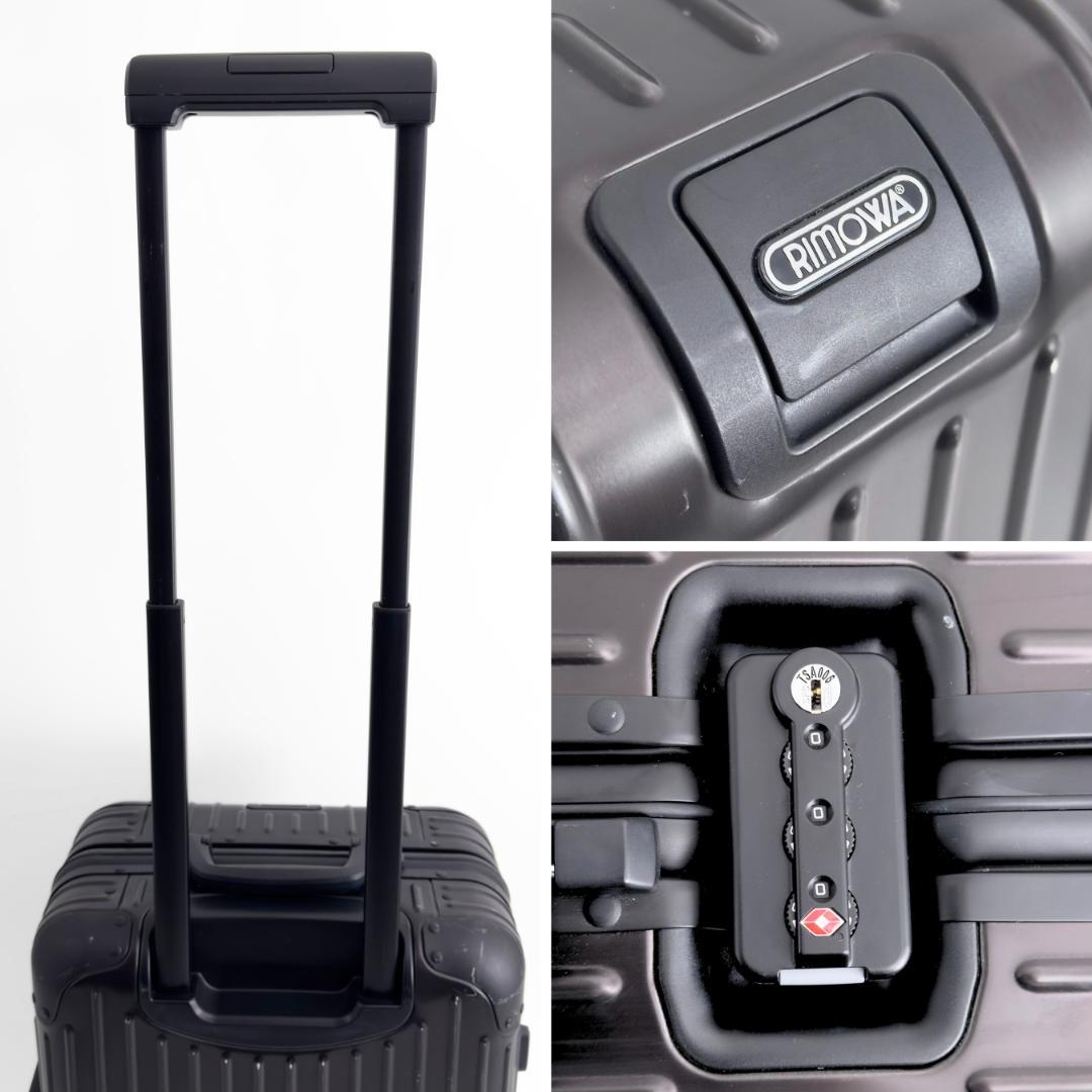 リモワ モンクレール トパーズ ステルス 34L 4輪 TSAロック 機内持込み