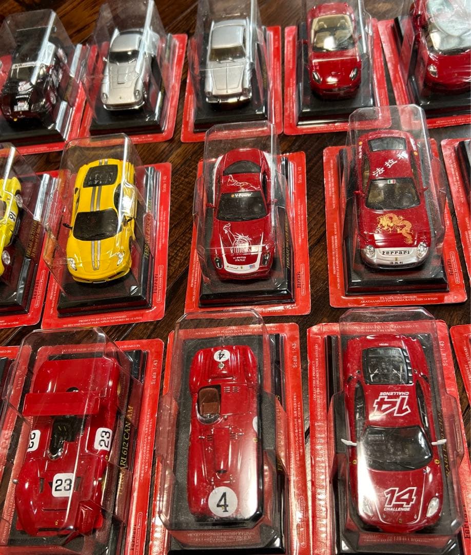 アシェット Ferrari フェラーリ 1/43 ミニカー 模型32点　F1歴代