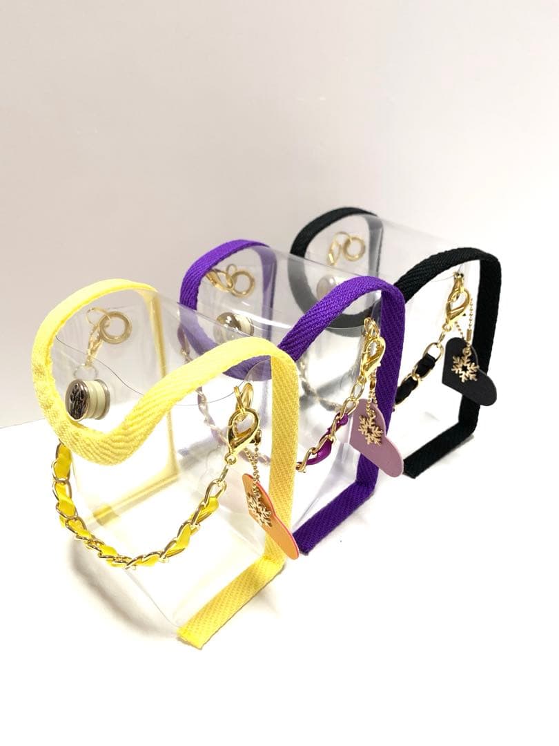 ☆Sachi☆　すのチルポーチ　お座りタイプ　黄色　紫　黒