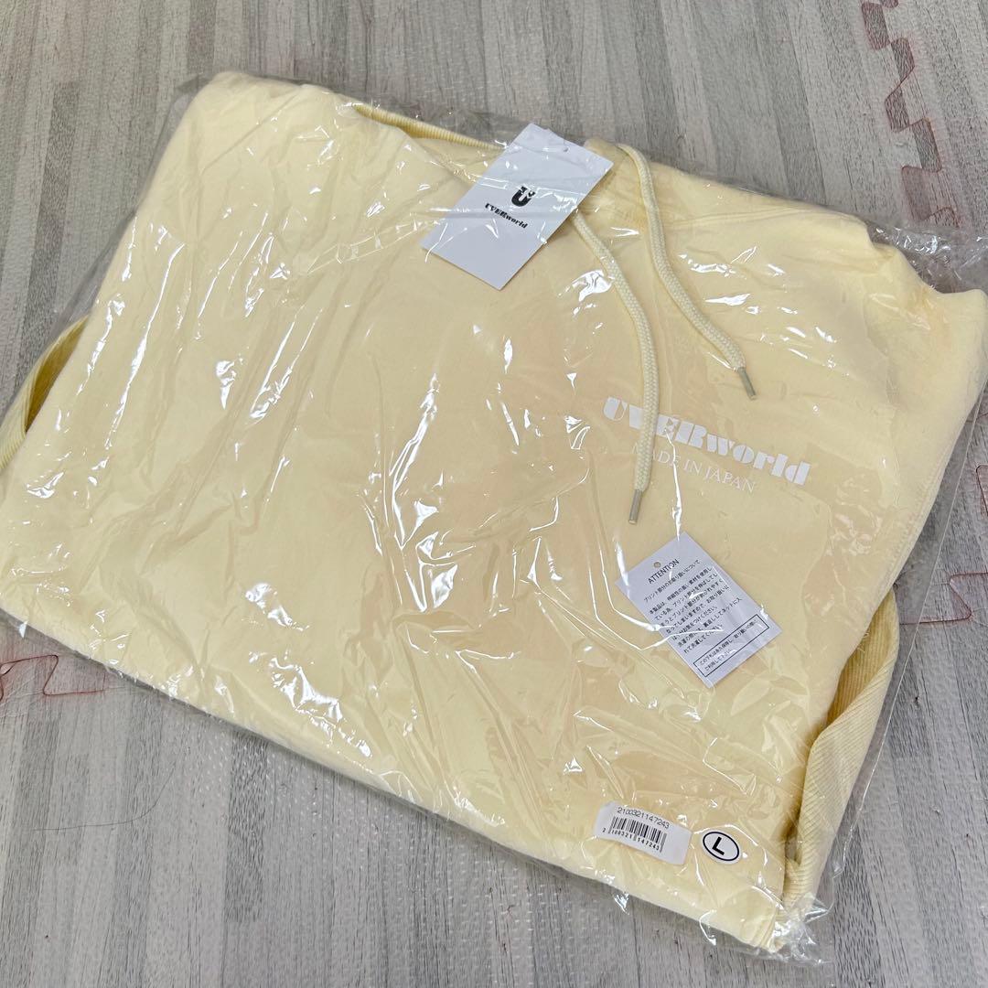 【Ｌ】UVERworld MADE IN JAPAN パーカー ミルクティー