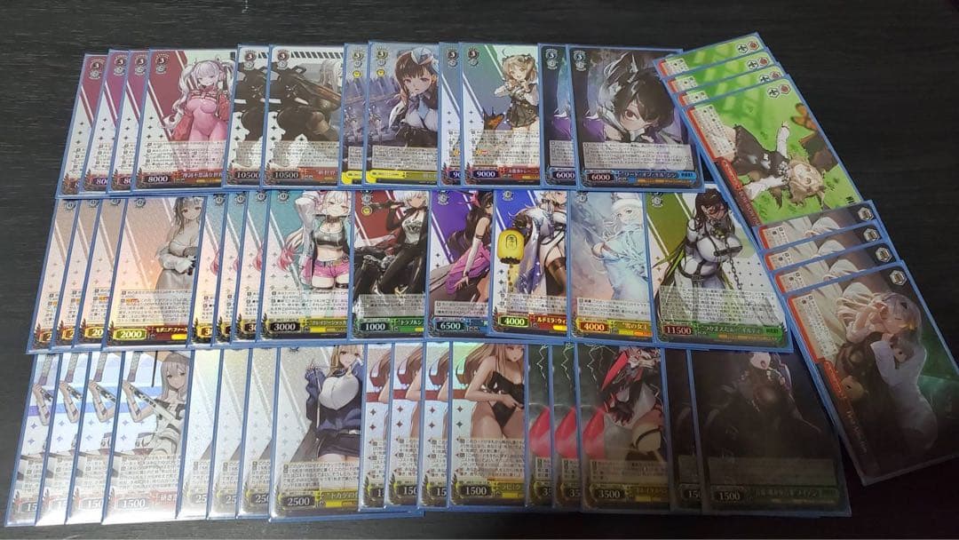 勝利の女神NIKKE 電源扉　フルホロ　スリーブ付き&デッキケース付き