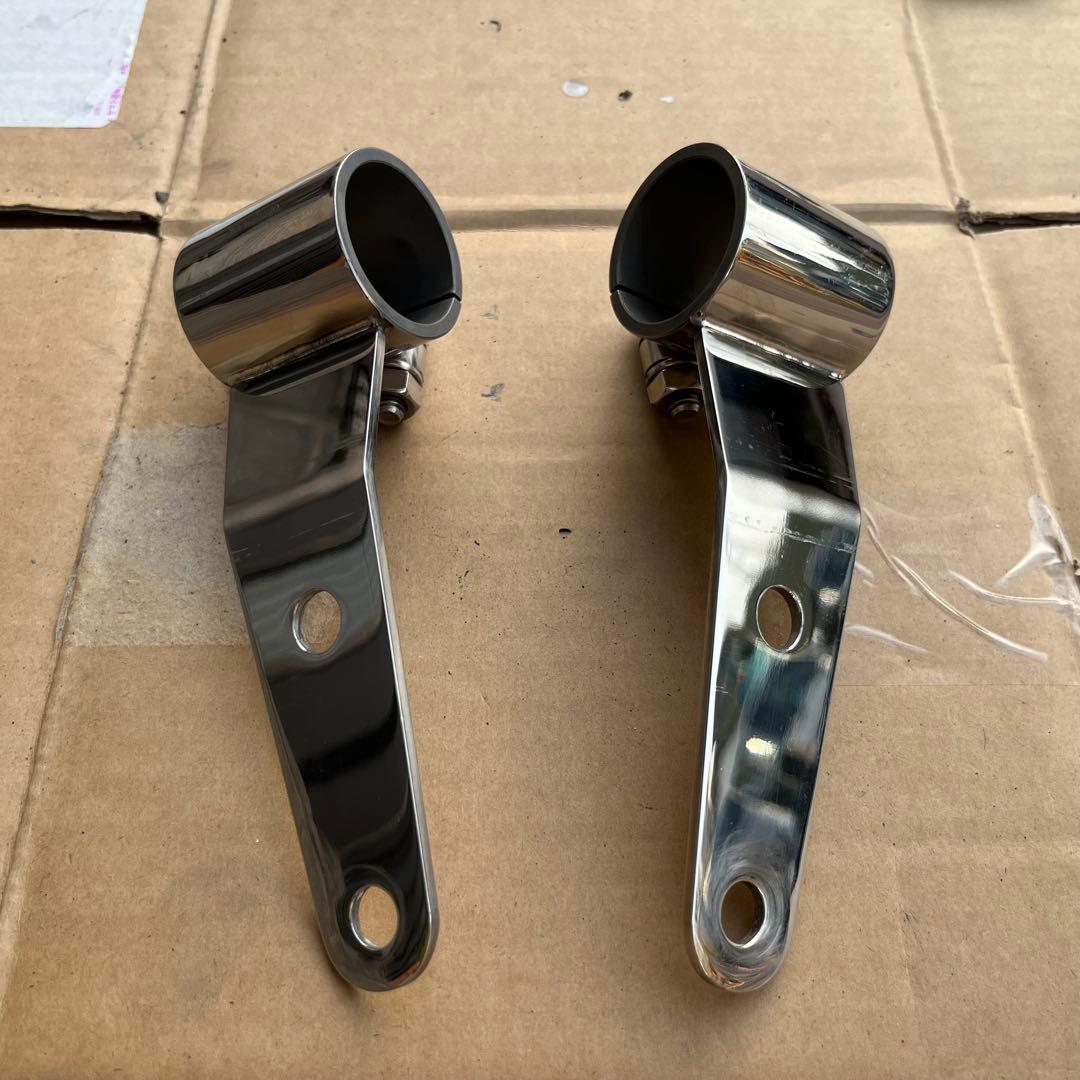 SR400 チャックボックス ヘッドライトステー