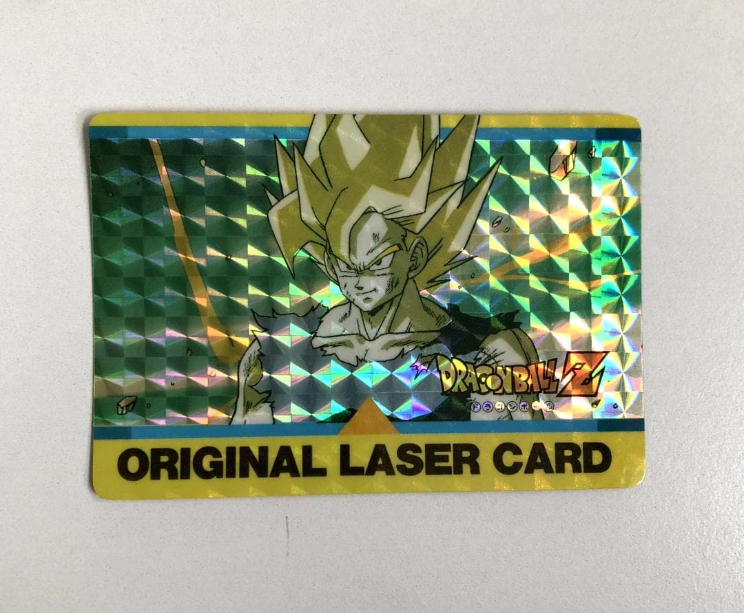 【LASER】ドラゴンボール アマダ 超サイヤ人孫悟空 カードダス