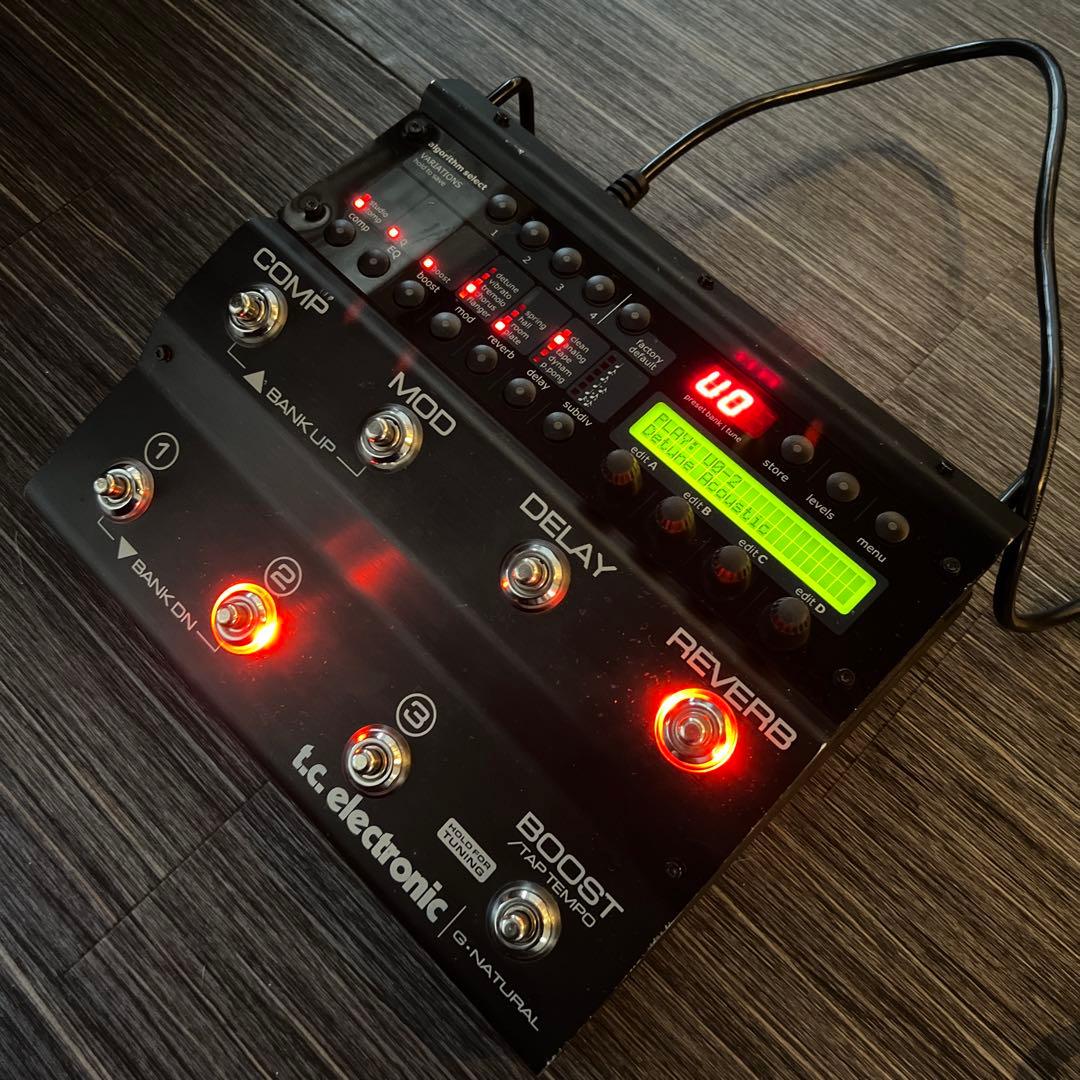 く*じ様 t.c. electronic G-Natural ギターエフェクター