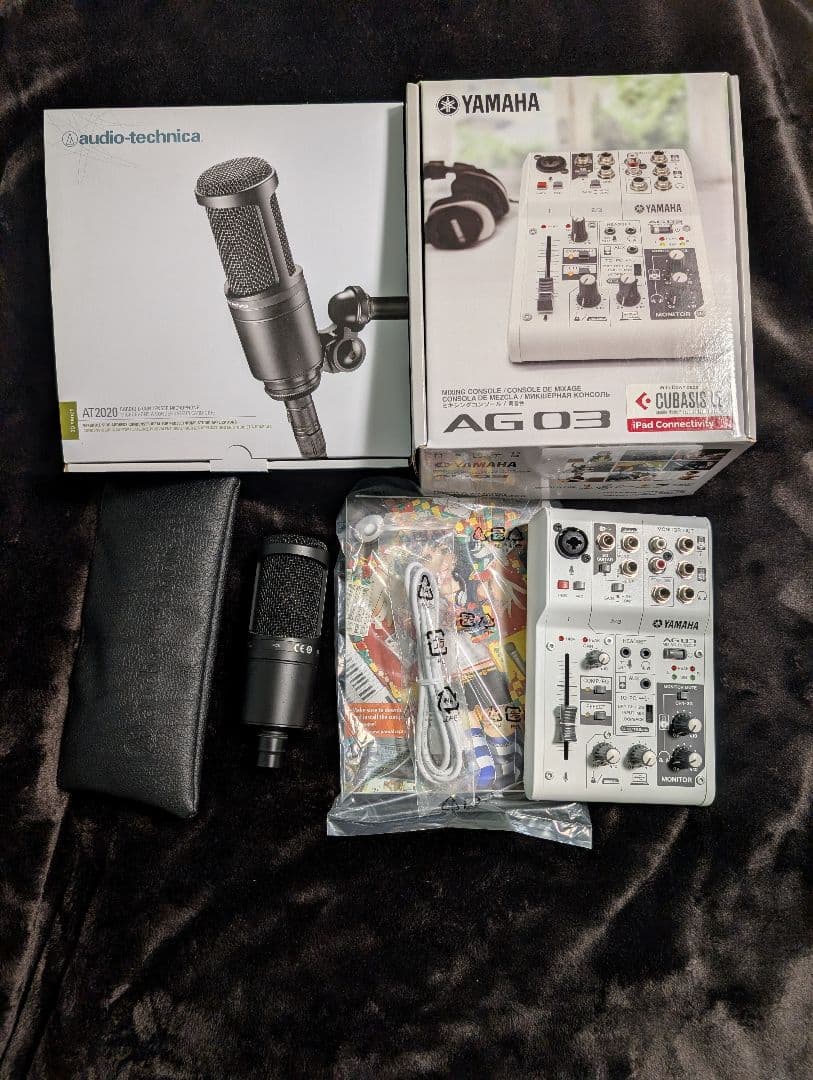 Audio-Technica AT2020 & Yamaha AG03 セット