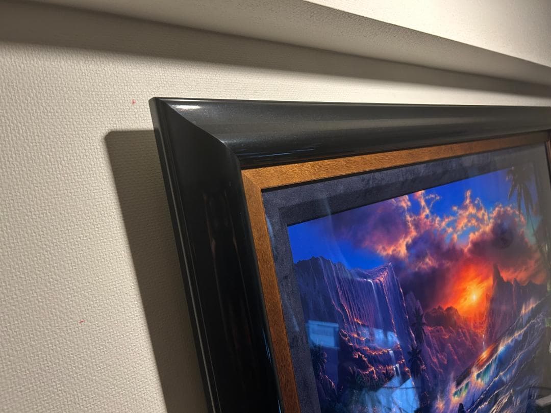 エスケープ Escape ラッセン Lサイズ 版画 真作保証 美品