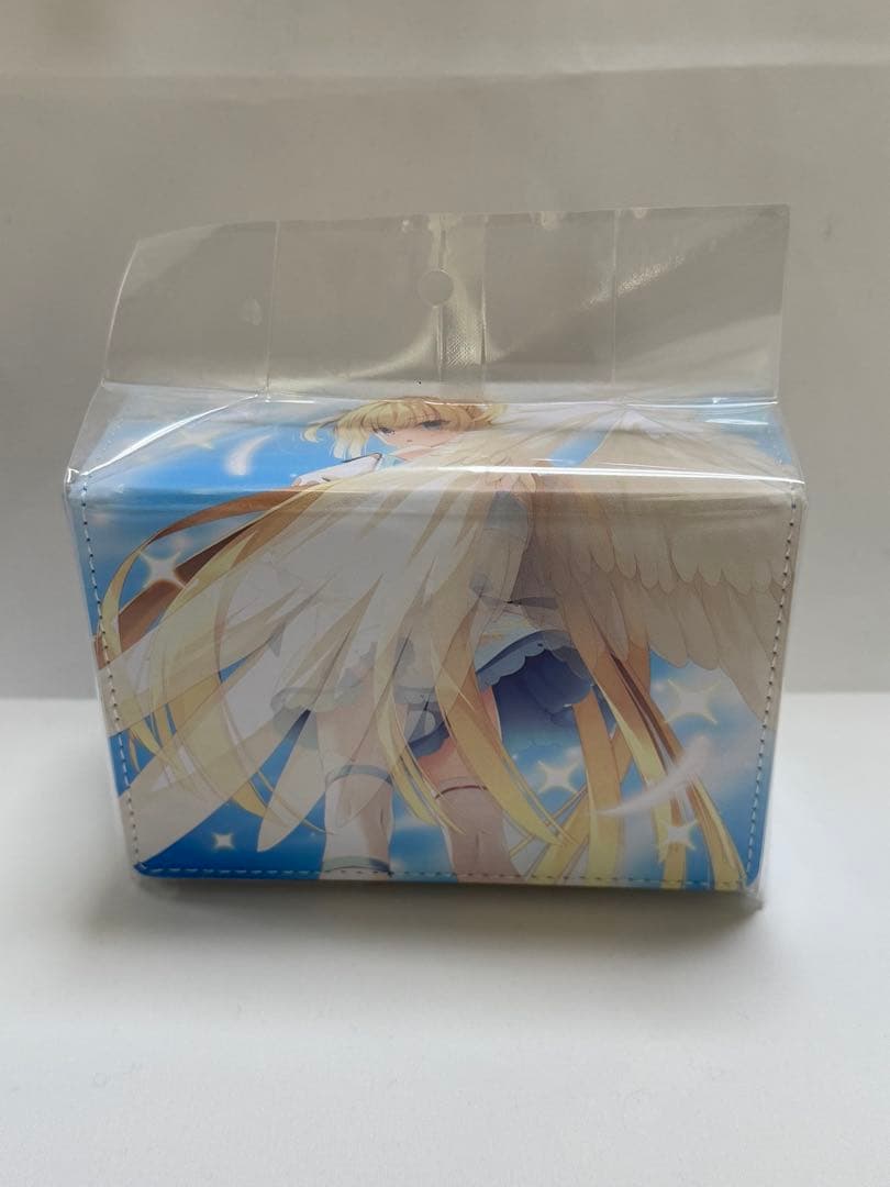 ブロッコリートレカアイテム＜CEX「ゆずソフト」 A賞合皮製デッキケースW未開分