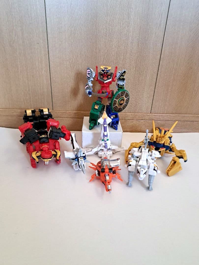 ※週末割引き※10時間シークレット割　ミニプラ　シンケンジャー　セット