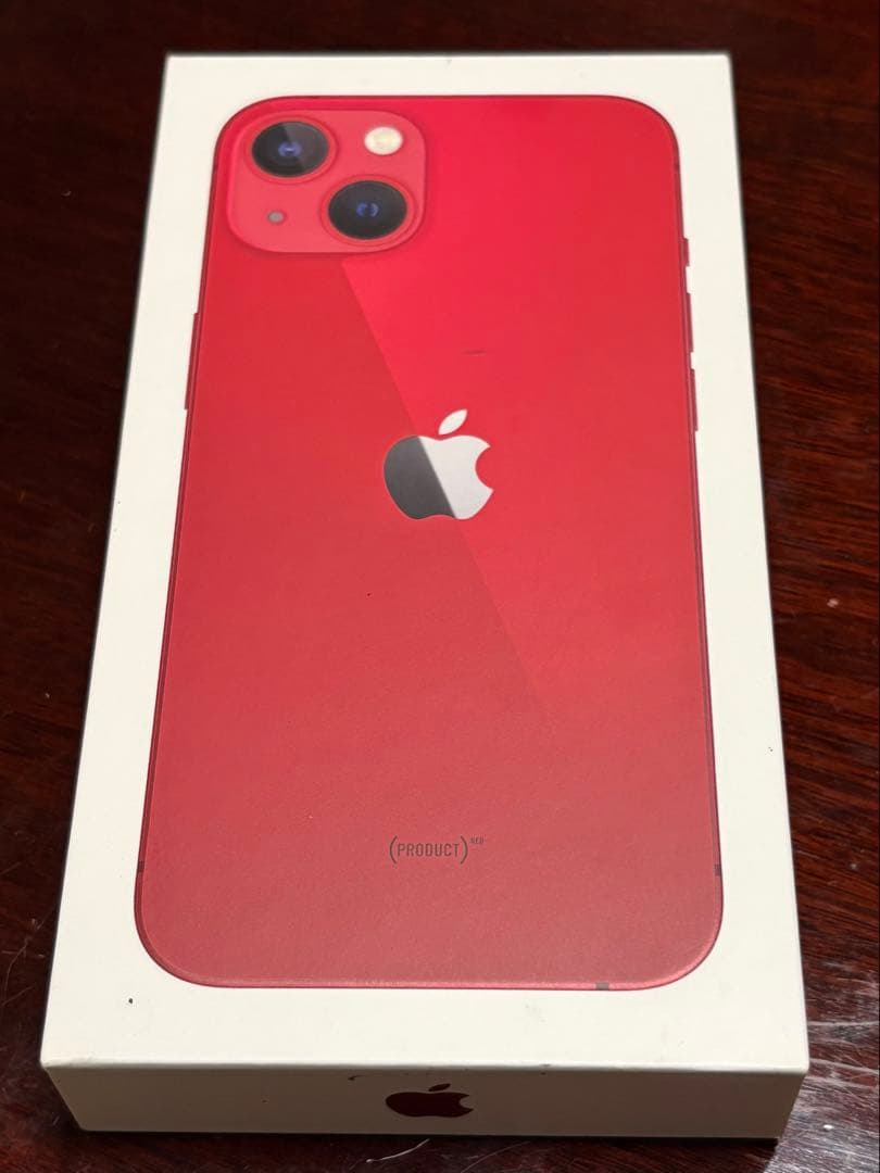 Apple iPhone 13 (PRODUCT)RED 本体