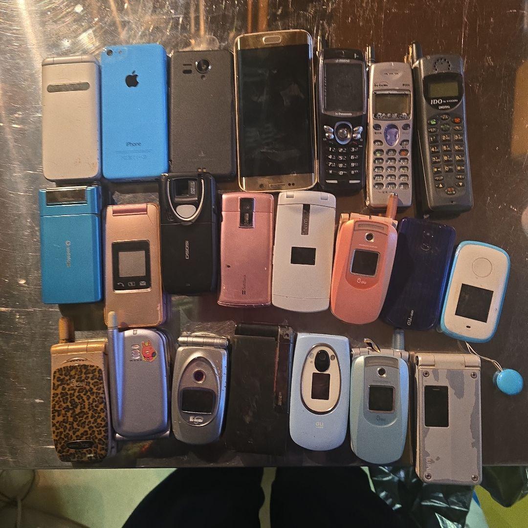 まとめ　携帯電話本体 22台　ジャンク