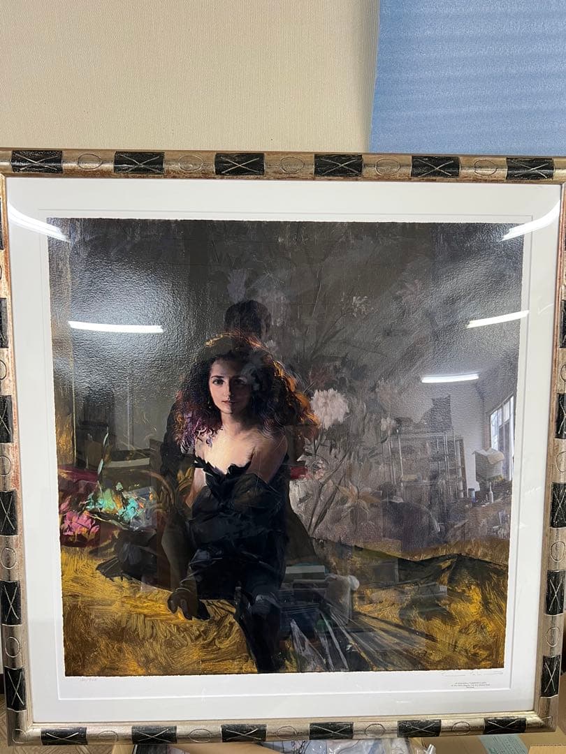 トレンツ・リャド カロリーナ・アミーゴ嬢 シルクスクリーン