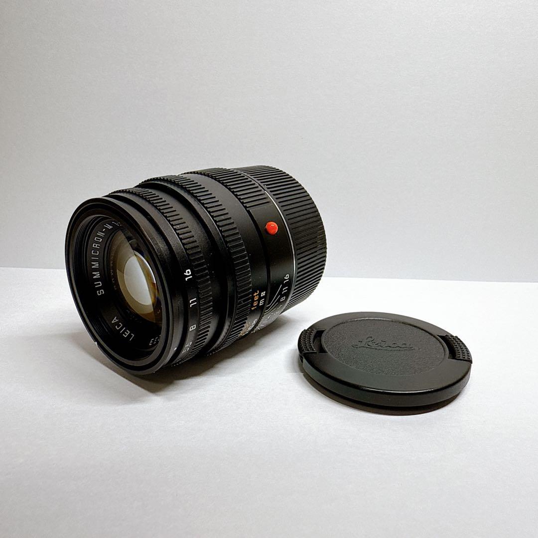 【極美品】ズミクロンM 50/2 E39 フード内蔵　現行品