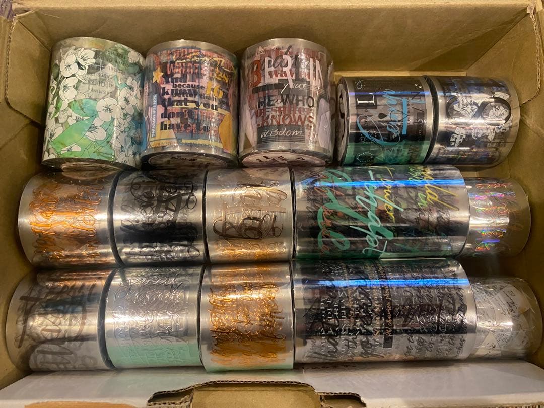 値下げ！！ 英字マステまとめ売り☆ 合計 15本