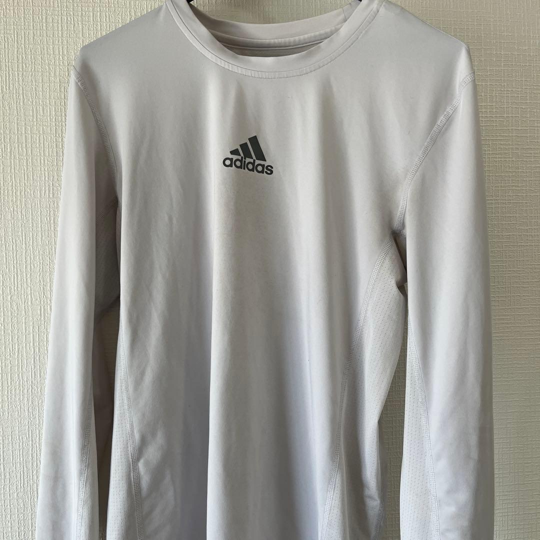 流経大柏　adidas インナー　白