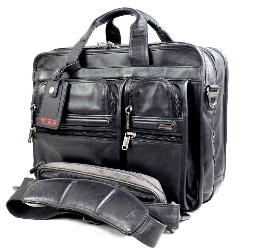 トゥミ 96141G4.4（廃番） レザー・オーガナイザーPCブリーフ【美品】