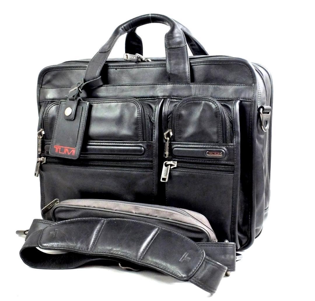 トゥミ 96141G4.4（廃番） レザー・オーガナイザーPCブリーフ【美品】
