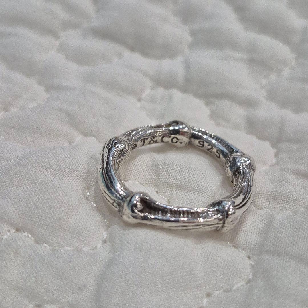 【たいたべさん専用】Tiffany ティファニー バンブー シルバー925 5号