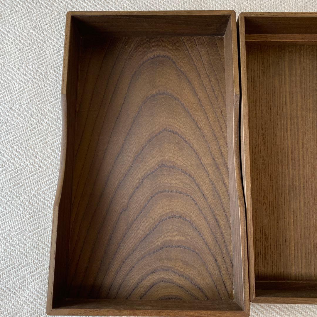 ②千年の神代銘木箱 発掘古代木 数珠 念珠箱 トンボ玉用宝箱 天然木の箱