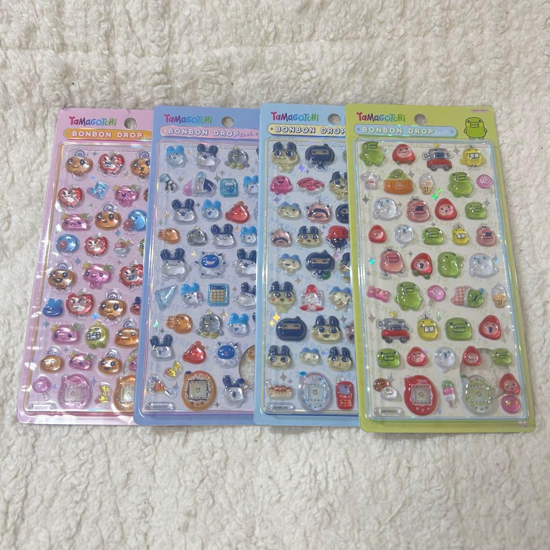 ボンボンドロップシール　たまごっち4枚セット　正規品