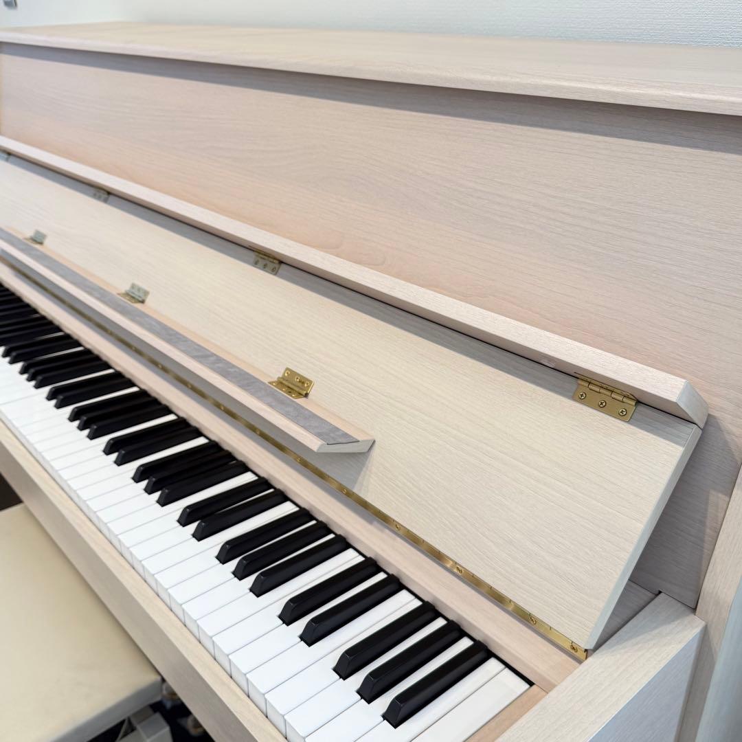 最終値下げ【美品/定価53万】カワイ　アップライトピアノ（NF-15 Blanc