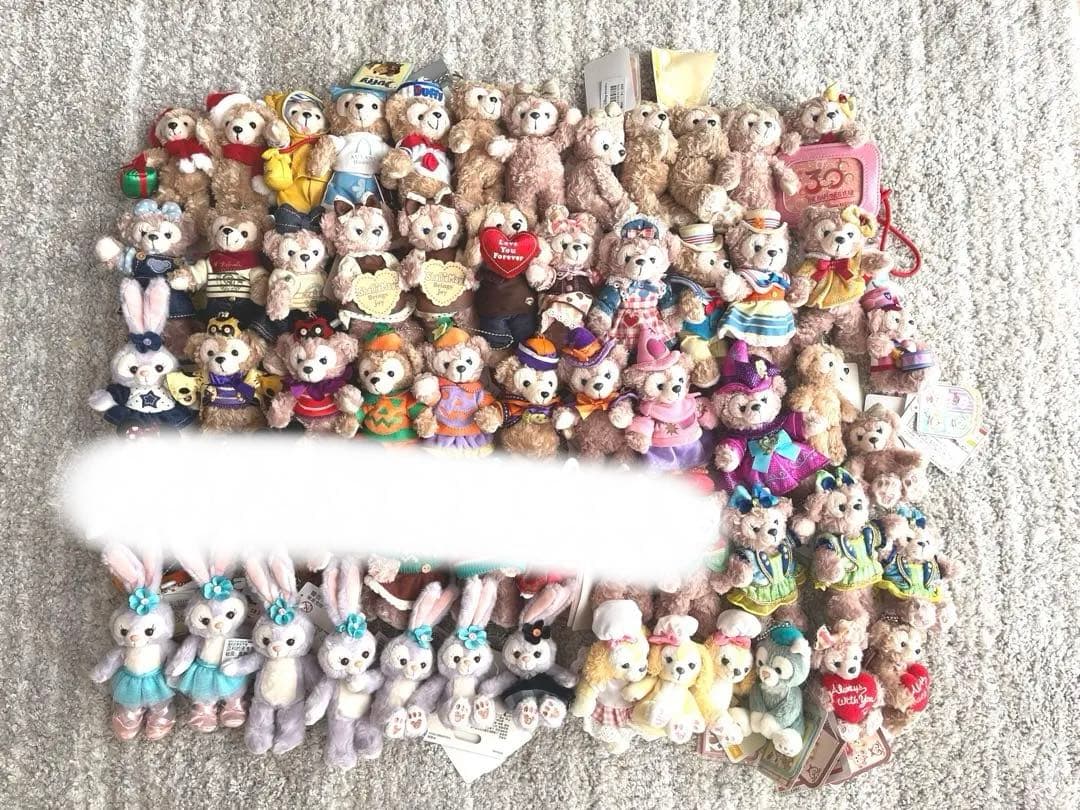 ダッフィー　ぬいぐるみバッジ　まとめ売り