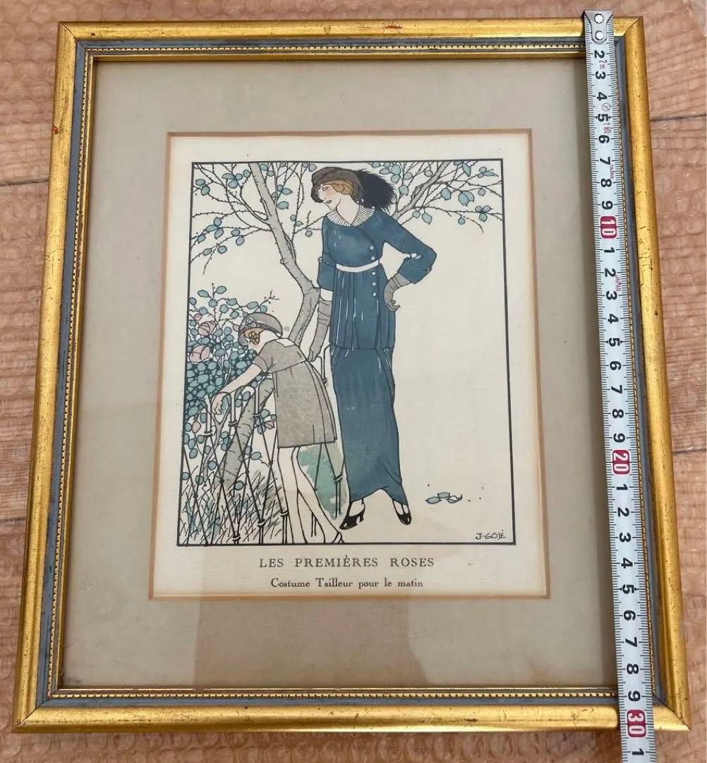 フランス銅版画　ガゼット・デュ・ボントン