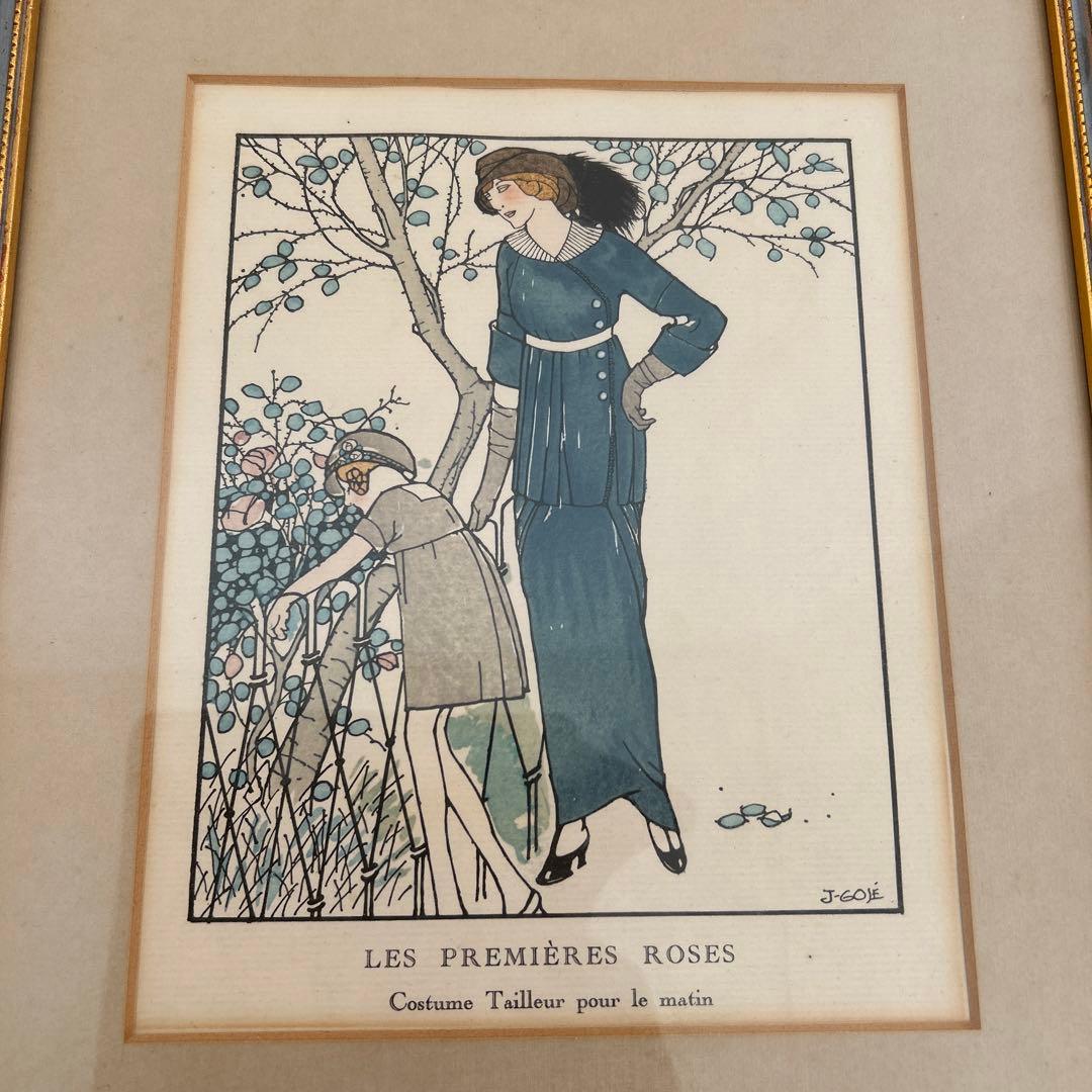 フランス銅版画　ガゼット・デュ・ボントン