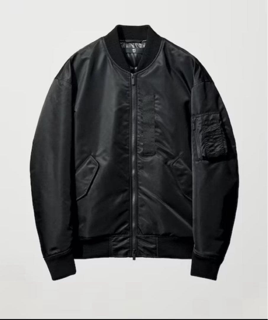 ユニクロ ＋J ハイブリッドダウンオーバーサイズMA-1 Mサイズ 新品未使用品