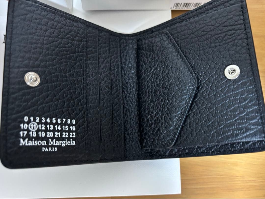 Maison Margiela 二つ折り財布 ブラック